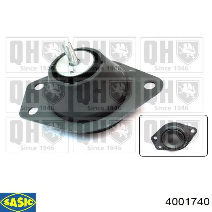 Soporte de motor derecho Sasic 4001740 precio, desde 53,61 EUR