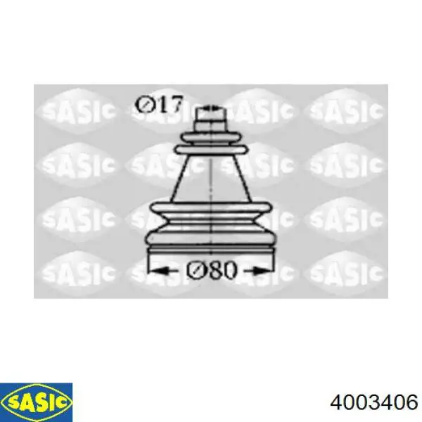 Fuelle de semieje delantero interior 7701450617 Renault (RVI)