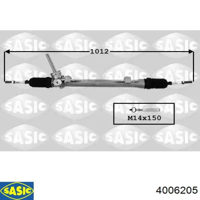Engranaje de dirección Sasic 4006205 precio, desde 125,98 EUR
