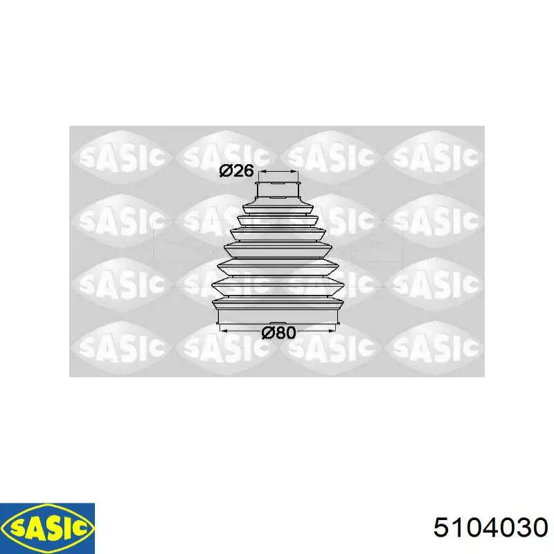 Mecanismo de embrague Sasic 5104030 precio, desde 159,74 EUR