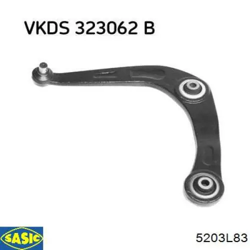 VKDS 323062 B SKF barra oscilante, suspensión de ruedas delantera, inferior izquierda