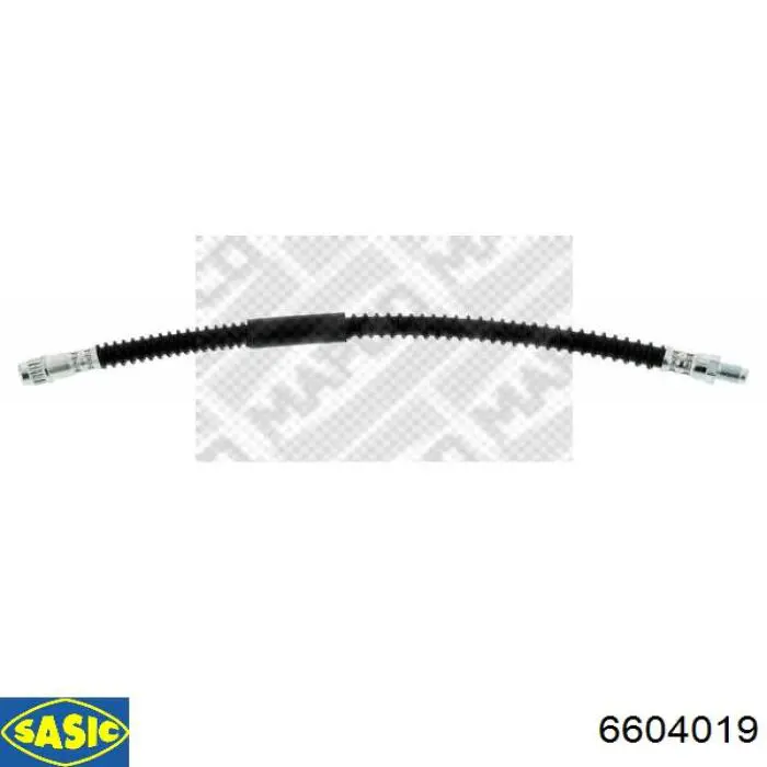 6604019 Sasic tubo flexible de frenos trasero