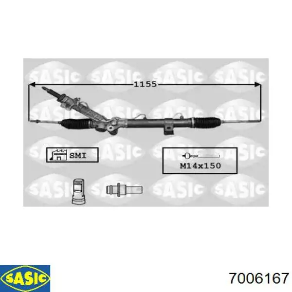 Engranaje de dirección Sasic 7006167 precio, desde 175,69 EUR