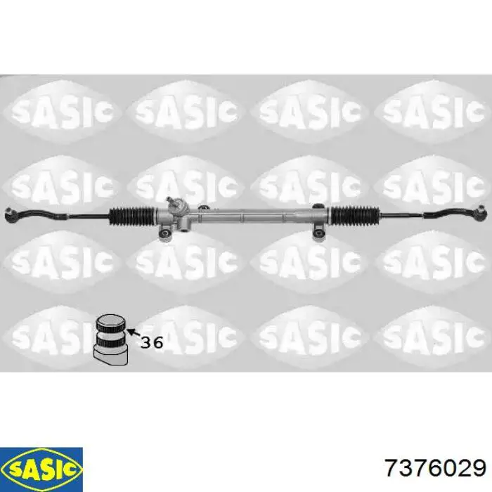 7376029 Sasic cremallera de dirección