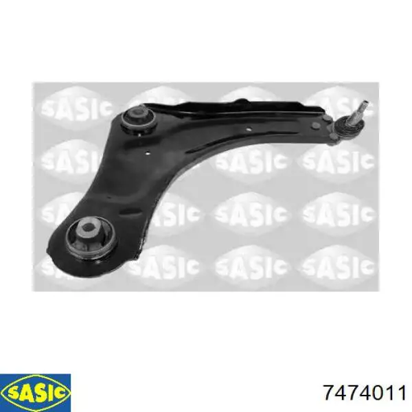 Brazo inferior derecho de la suspensión delantera 7474011 Sasic