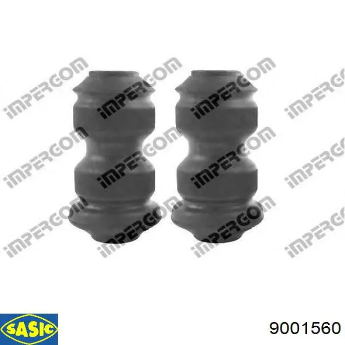 Buje del brazo inferior trasero 270050 ABS