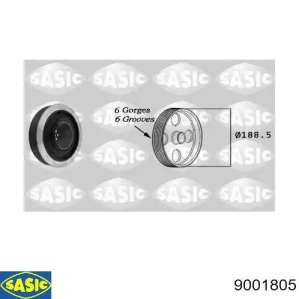 Polea del cigüeñal VAG 059105251EG precio, desde 110,88 EUR
