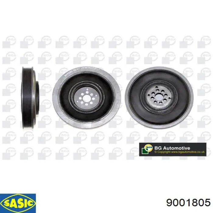 Polea dámper VAG 059105251EG