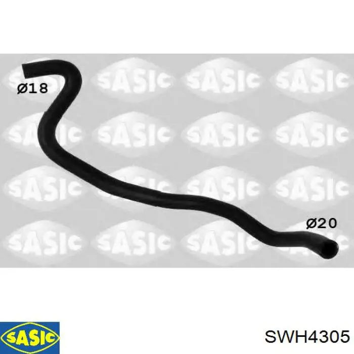 Manguera superior del radiador Sasic SWH4305 precio, desde 16,02 EUR