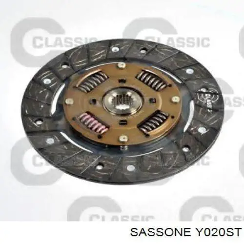 Y020 ST Sassone kit de embrague (3 partes)