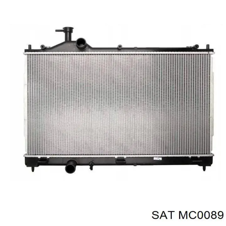 MC0089 SAT radiador refrigeración del motor