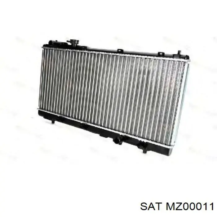 MZ00011 SAT radiador refrigeración del motor