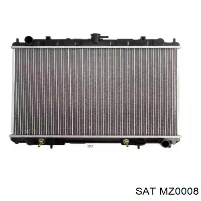 MZ0008 SAT radiador refrigeración del motor