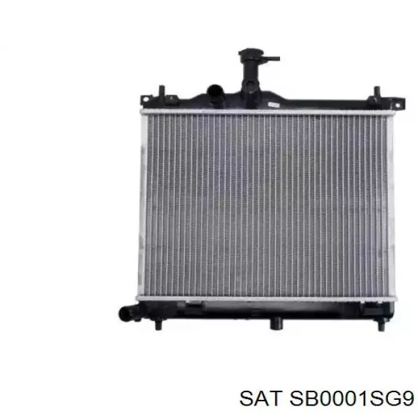 SB0001SG9 SAT radiador refrigeración del motor