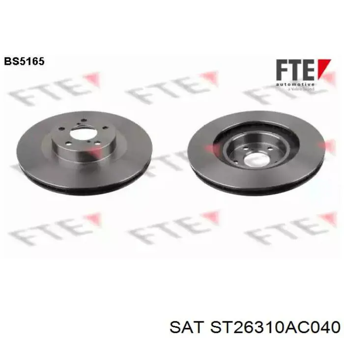 Freno de disco delantero Subaru Impreza 1 GC