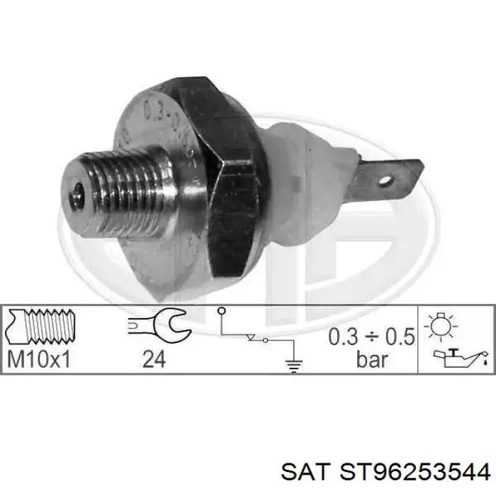 Sensor de posición del árbol de levas Chevrolet Cruze J300