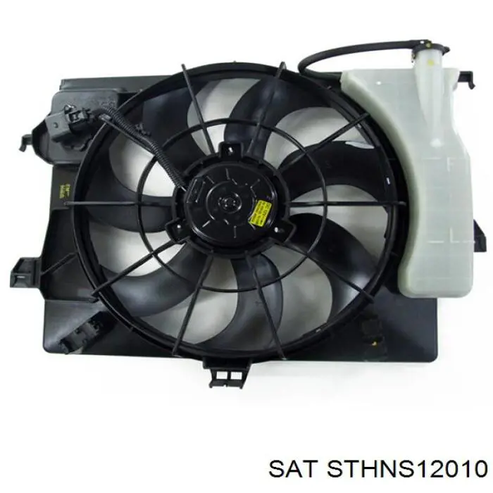 STHNS12010 SAT difusor de radiador, ventilador de refrigeración, condensador del aire acondicionado, completo con motor y rodete