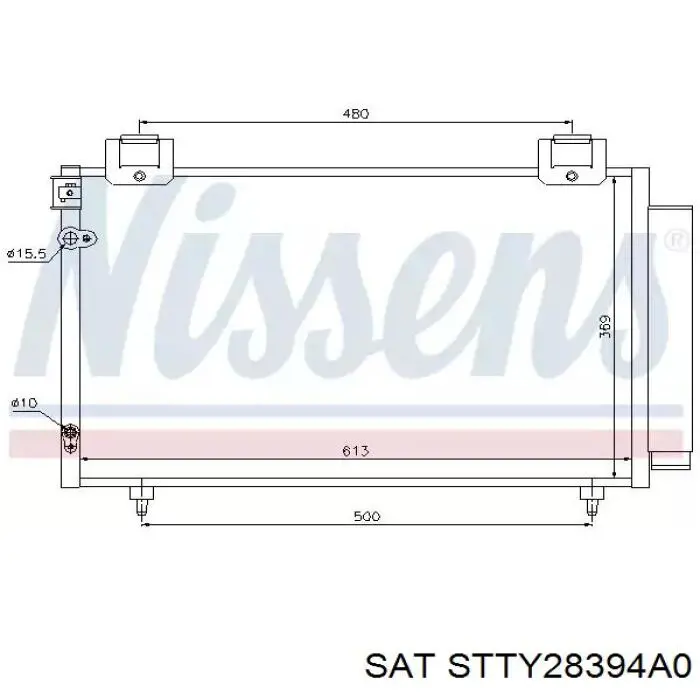 STTY28394A0 SAT condensador aire acondicionado