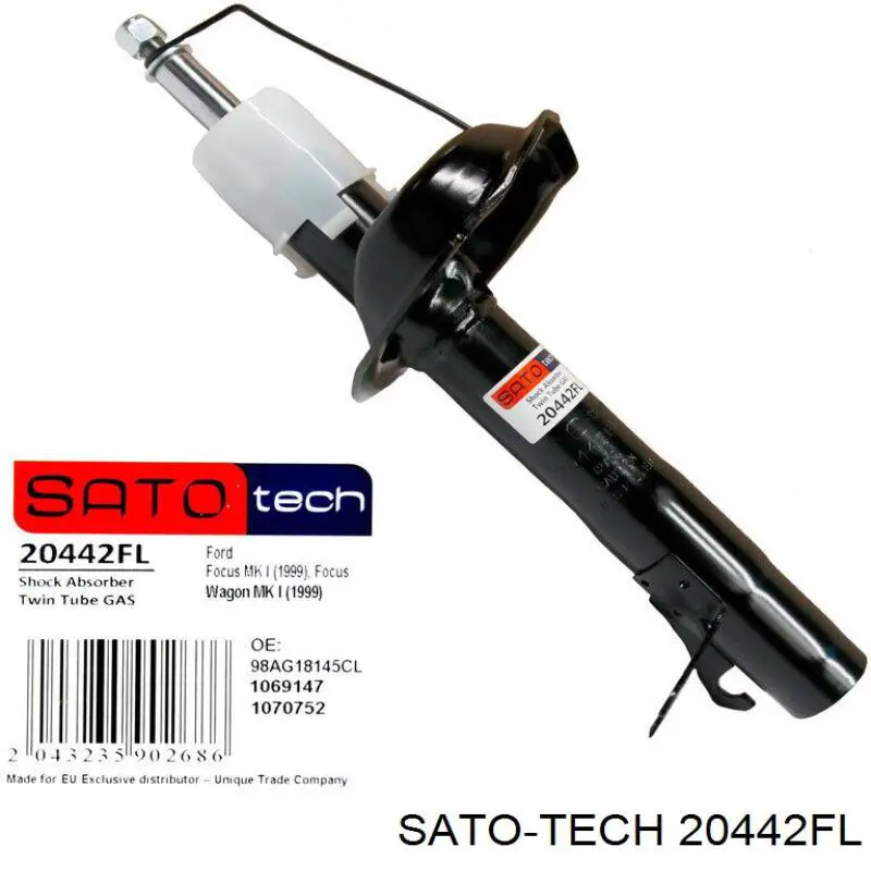 20442FL Sato Tech amortiguador delantero izquierdo