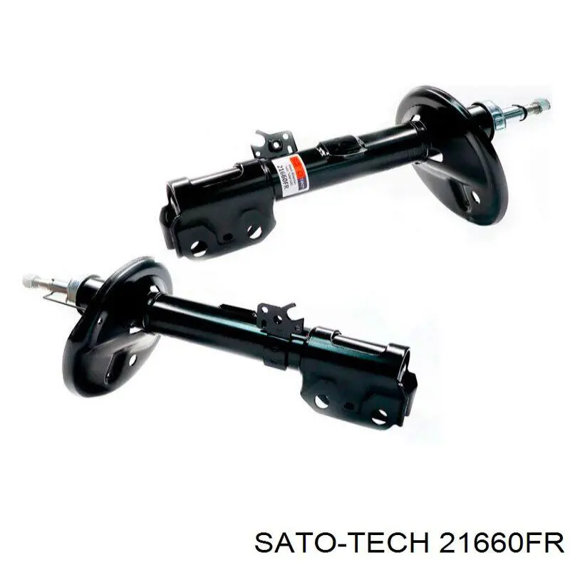 21660FR Sato Tech Amortiguador eje delantero derecha