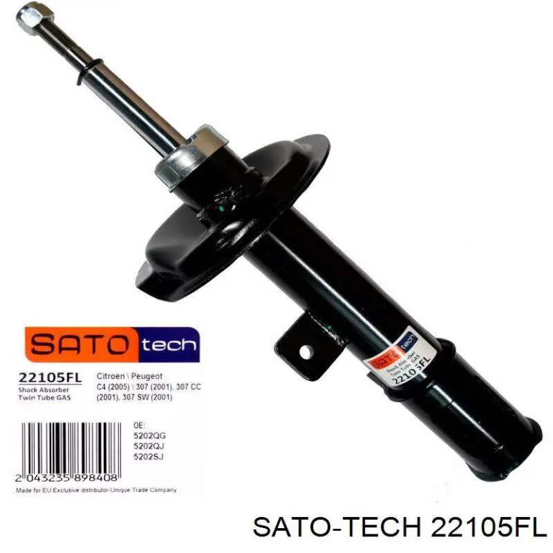 Amortiguador delantero izquierdo Sato Tech 22105FL precio, desde 45,01 EUR