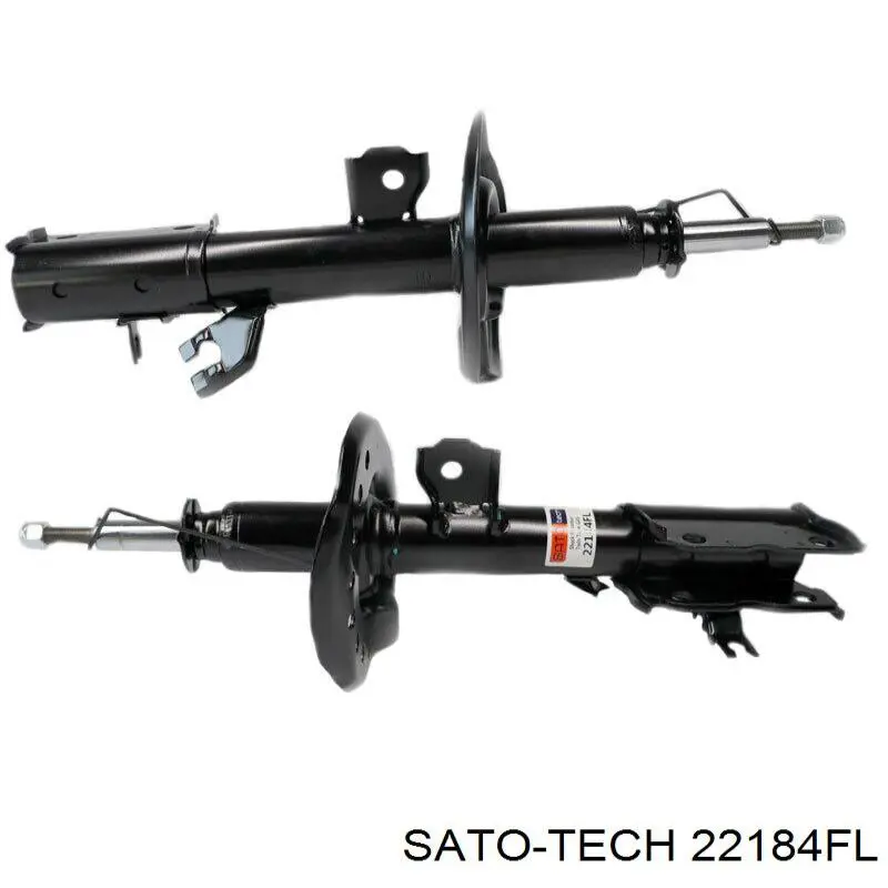 22184FL Sato Tech amortiguador delantero izquierdo