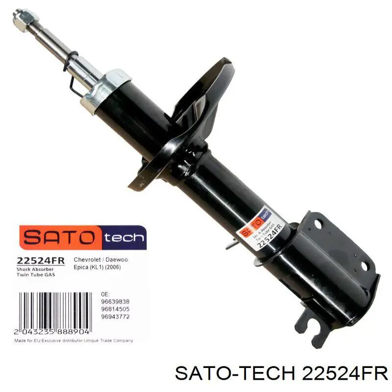 22524FR Sato Tech amortiguador delantero derecho