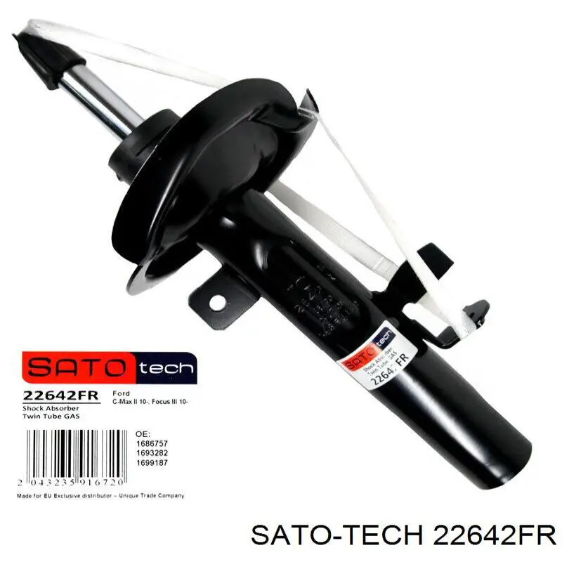 22642FR Sato Tech amortiguador delantero derecho