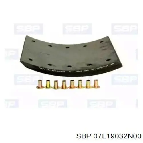 Zapatas de freno de tambor traseras BPW 0980107410 precio, desde 79,75 EUR