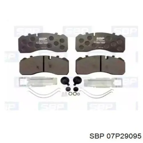 Pastillas freno delanteras SBP 07P29095 precio, desde 86,22 EUR