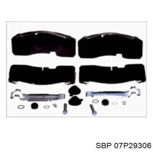 Pastillas traseras de freno SBP 07P29306 precio, desde 95,94 EUR