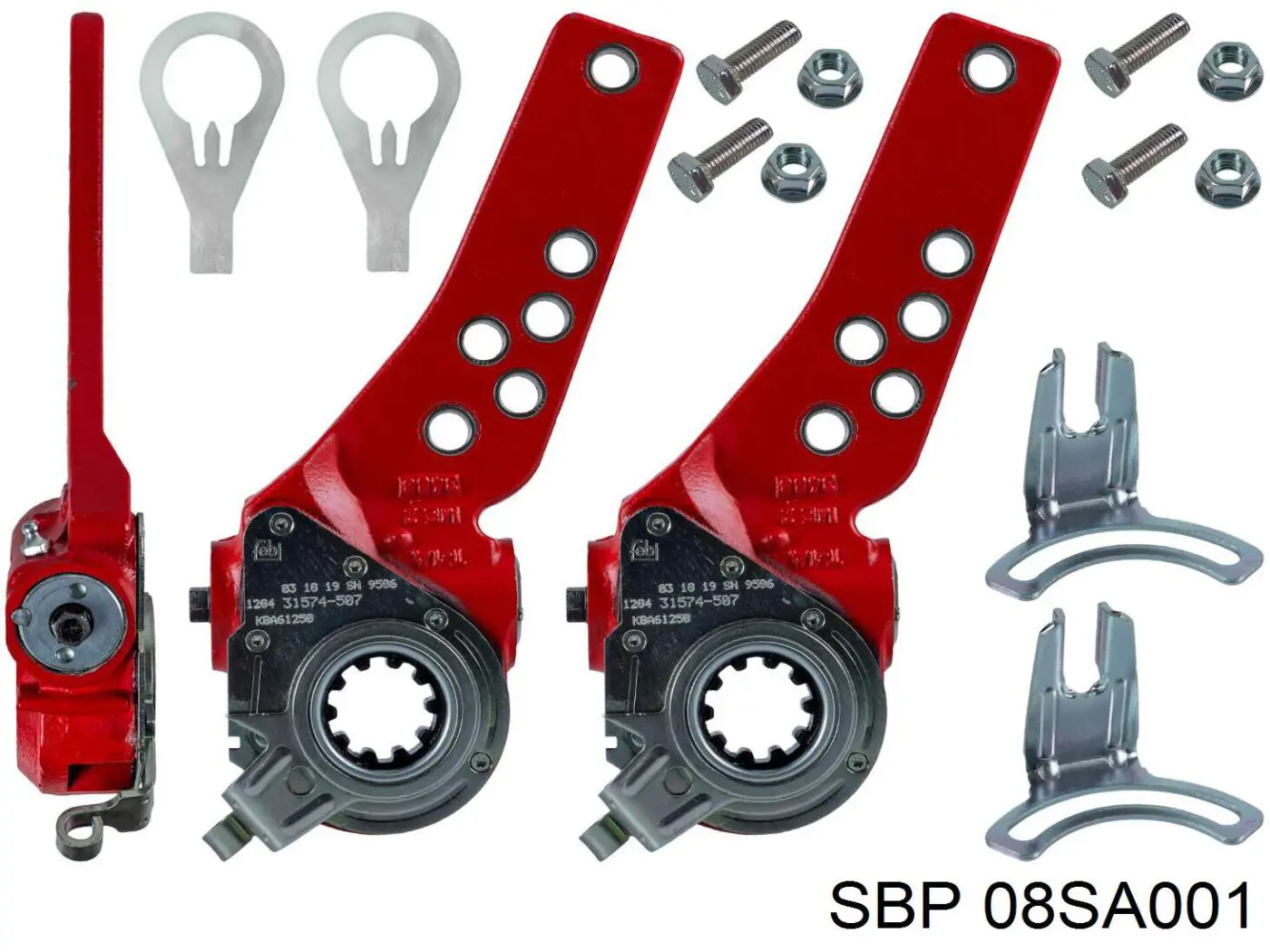 08-SA001 SBP trinquete de freno del eje trasero