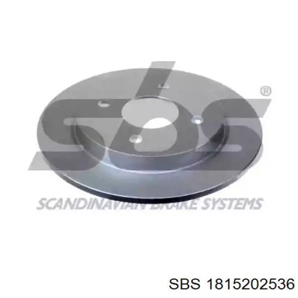 Disco de freno trasero Ford Sierra 1 GBC