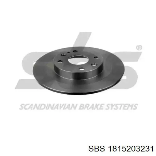 Disco de freno trasero Mazda 323 BG