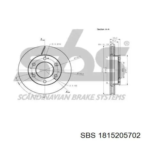 Comprar DIS04C Japan Parts Freno de disco delantero