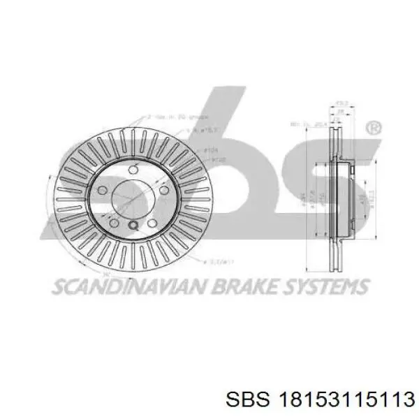 Freno de disco delantero MINI COUNTRYMAN R60