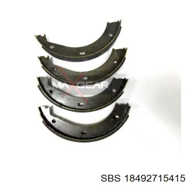 Juego de zapatas de frenos, freno de estacionamiento BMW 5 E28