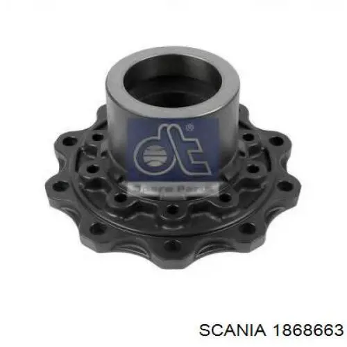 Buje de rueda delantero 1868663 Scania