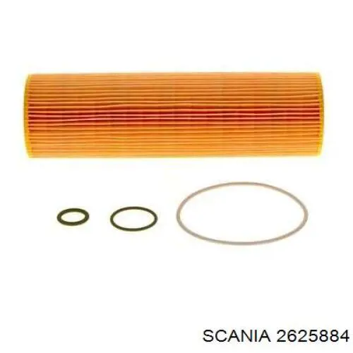 2625884 Scania filtro de aceite