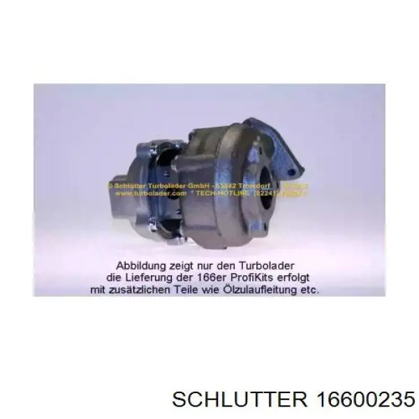 166-00235 Schlutter turbocompresor