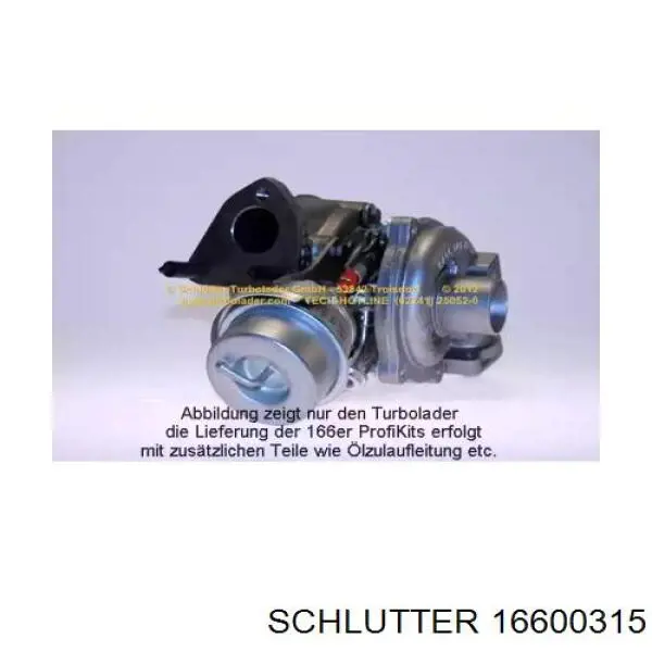 166-00315 Schlutter turbocompresor