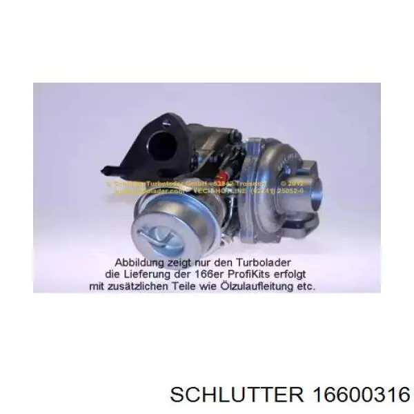 166-00316 Schlutter turbocompresor