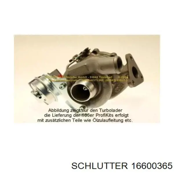 166-00365 Schlutter turbocompresor