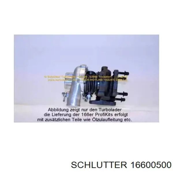 166-00500 Schlutter turbocompresor