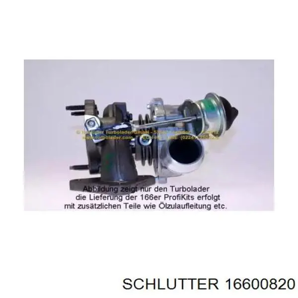 166-00820 Schlutter turbocompresor