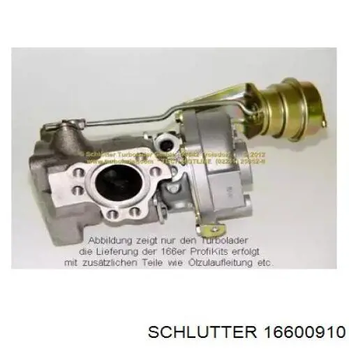 166-00910 Schlutter turbocompresor