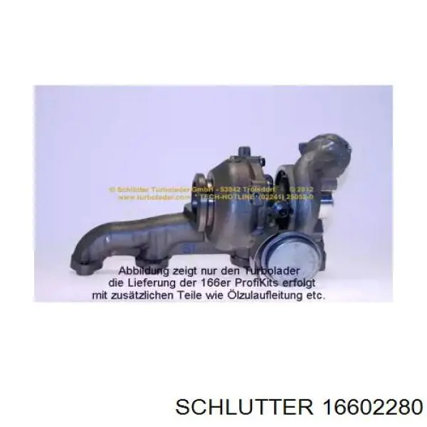 166-02280 Schlutter turbocompresor