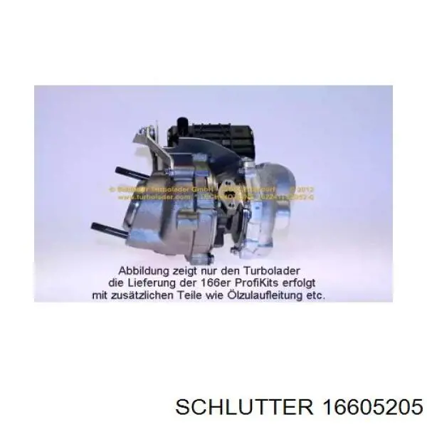 166-05205 Schlutter turbocompresor