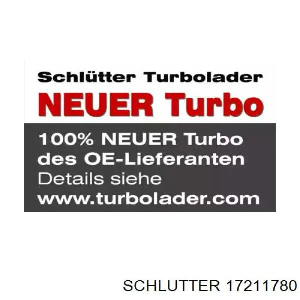 17211780 Schlutter turbocompresor