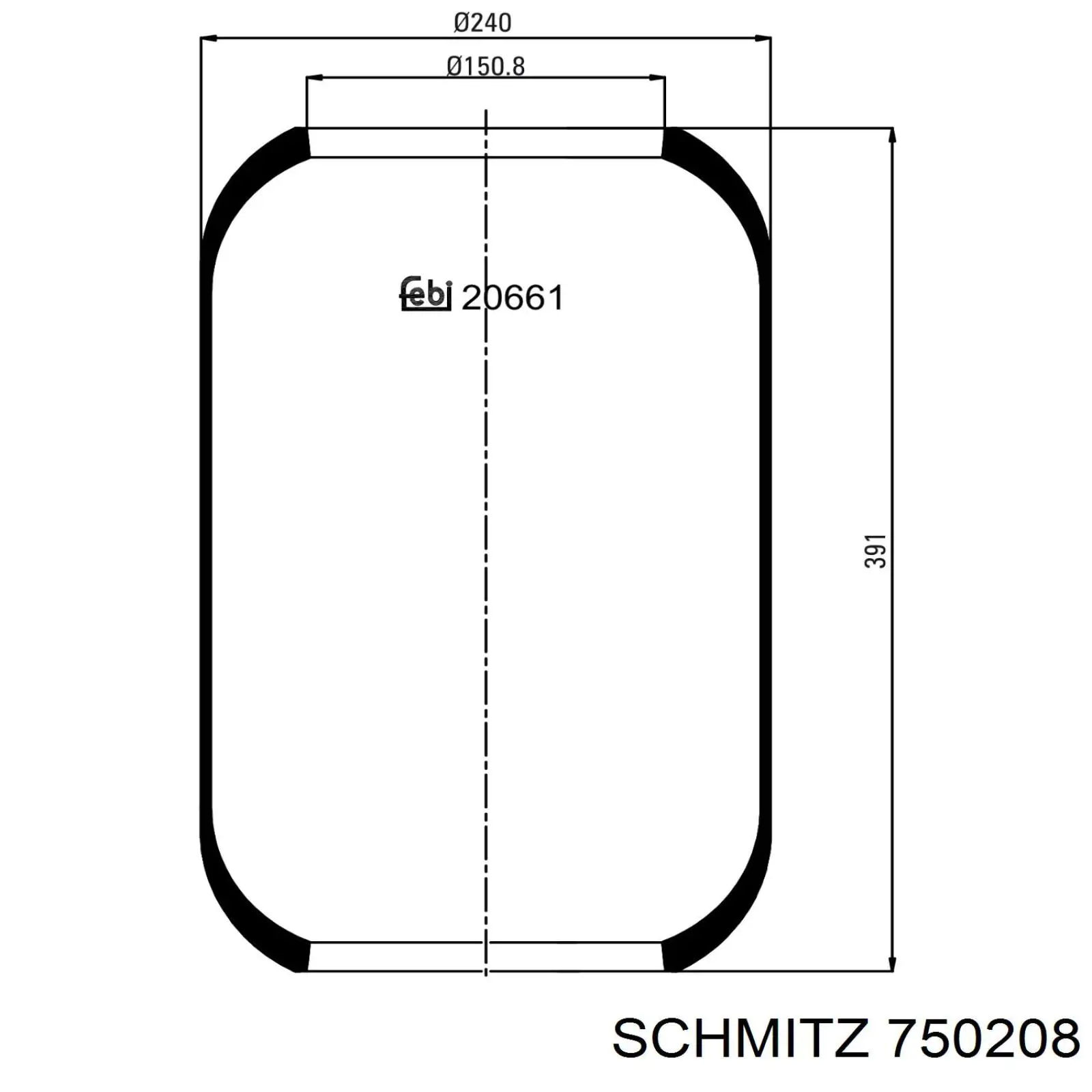 750208 Schmitz muelle neumático, suspensión